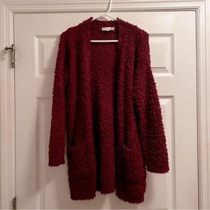 Women’s Pink Republic Shag Cardigan